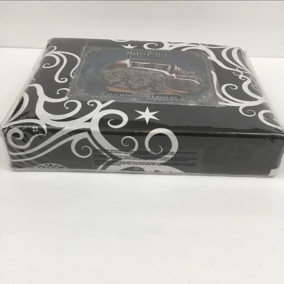 Harry Potter Black Duvet Cover and Pillowcase Set - Picture 6 of 8